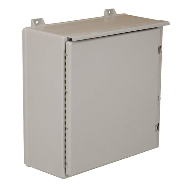Twist Lock Latch Electrical Enclosures, 33 in H, 10 in D, 21 in W